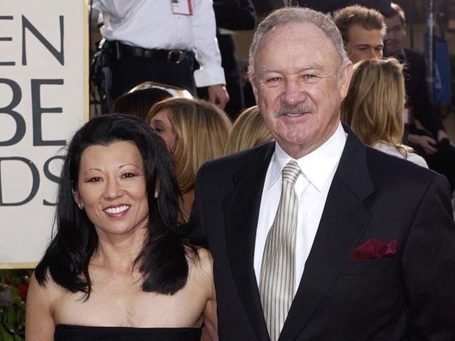 Hackman and his wife, Betsy Arakawa, were both found dead in their home. Picture: AP Photo/Mark J. Terrill, File