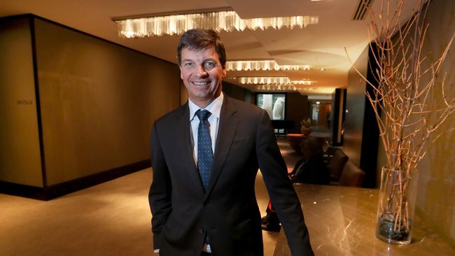 Assistant Minister for Cities Angus Taylor says Bill Shorten is playing ‘tricky politics’. Picture: David Geraghty