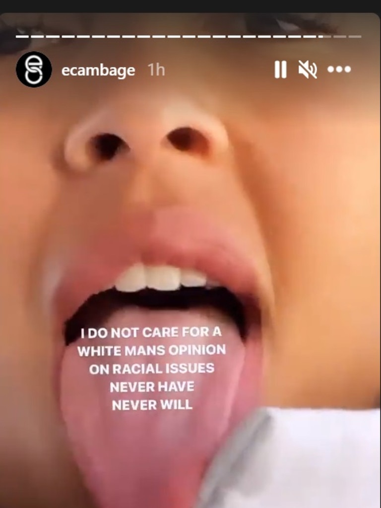 Liz Cambage keeps calling out haters. Photo: ecambage