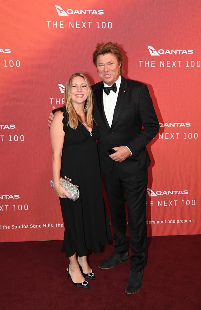 Richard Wilkins and daughter Rebecca. Picture: Getty