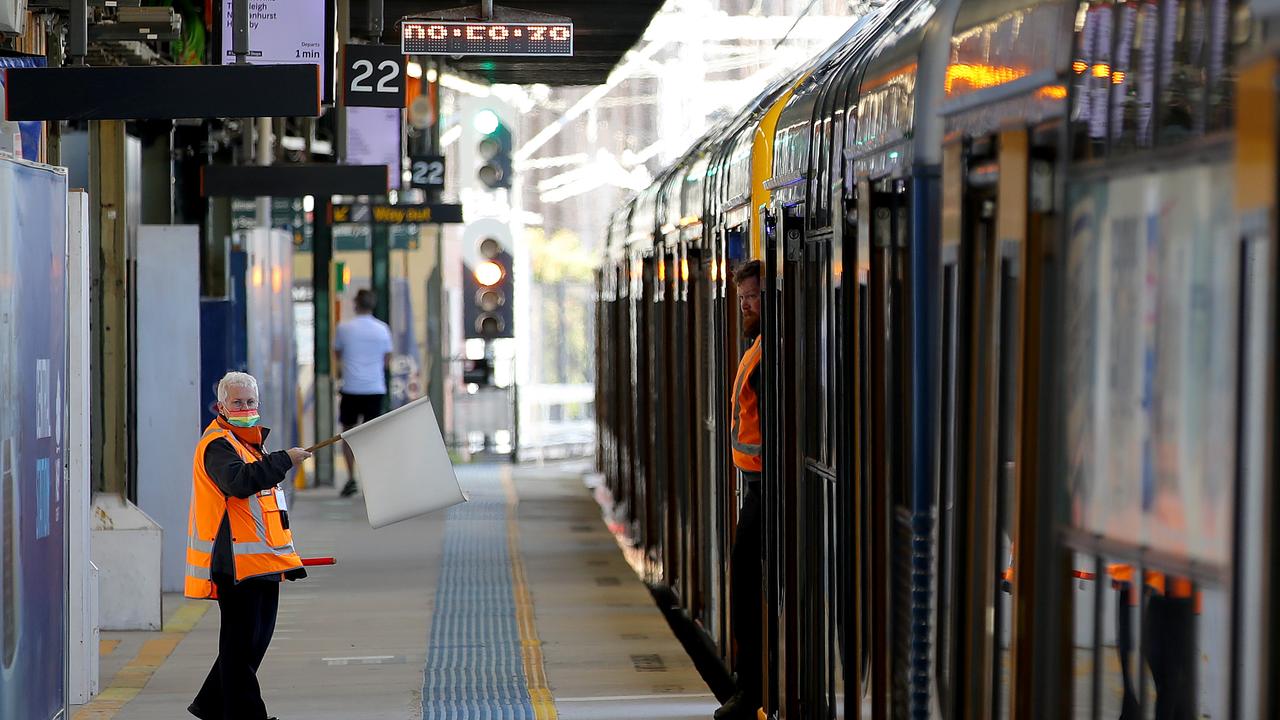 “There is not strike – workers are simply performing the shifts we’re set without any changed,” RTBU NSW Secretary Alex Claassens says. Picture: Toby Zerna