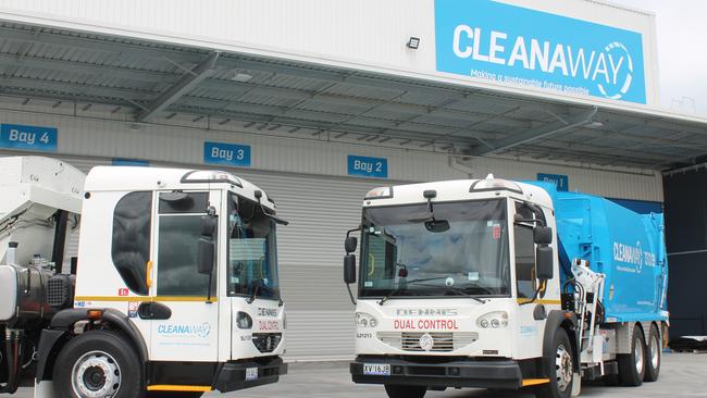 Cleanaway operates Brisbane’s four resource recovery centres. Picture: Thomas Morgan./