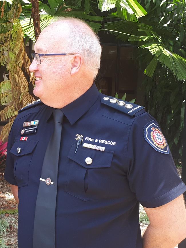 QFES Superintendent Craig Smith