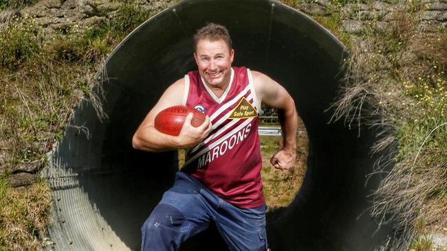 Martin Cameron pictured in 2015. He is a seven time premiership player for Traralgon. Picture: Colleen Petch.