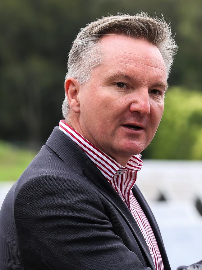 Chris Bowen has been confirmed as Minister for Climate Change and Energy, as expected. Picture: NCA NewsWire/Gaye Gerard