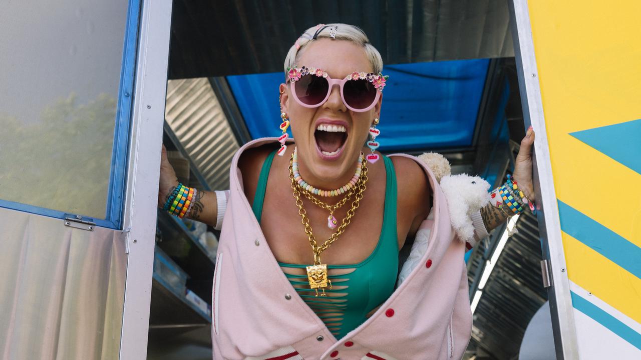 Pink is embarking on a massive Aussie tour.