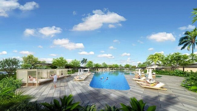 The RV Lifestyle Village will feature 487 homes at Burnett Heads. Contributed