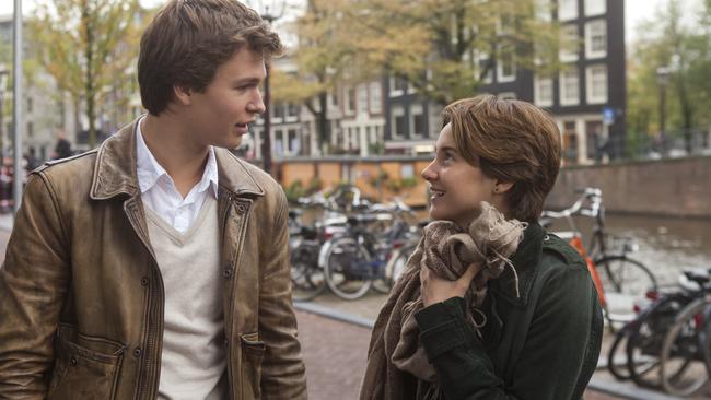 Shailene Woodley in a scene from Fox film <i>Fault In Our Stars</i>