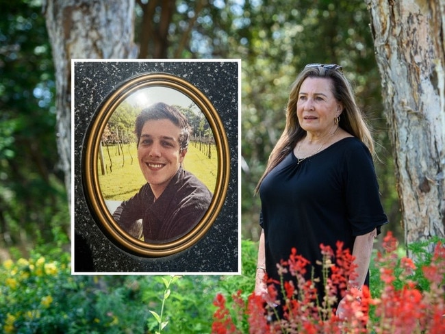 Grandmother Sheryl Mulvey lost her grandson Gage Hepburn at 24 years of age in the height of the Covid pandemic. Photo: Scott Radford-Chisholm.