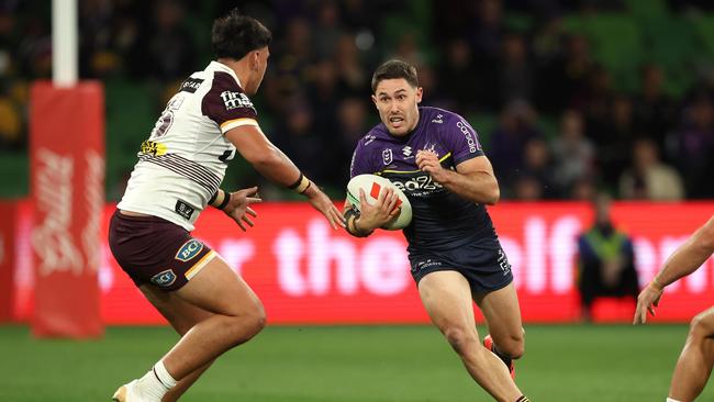 Meaney has adapted to his new role at right centre this season. Picture: Robert Cianflone/Getty Images