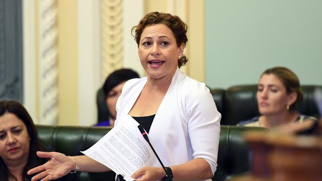 Treasurer and Deputy Premier Jackie Trad’s electorate is West End, the purple-dyed hair capital of Australia where Greens voters literally grow on trees. Picture: AAP/Dan Peled