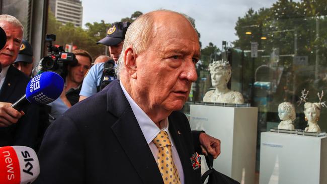 Jones earlier this week pleaded not guilty to charges of indecent assault. Picture: Getty