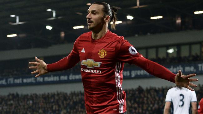 Ibrahimovic will aim to expose Liverpool’s defensive problems. AFP Photo/Oli Scarff