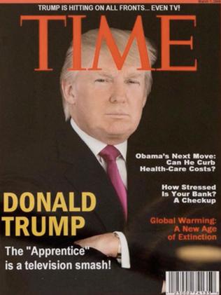 Fake Donald Trump Time cover