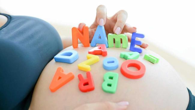 Hundreds of names can be thrown into the ring when a new baby is expected. Picture: adrian825