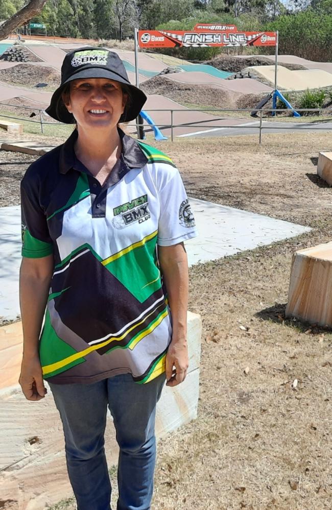 Ipswich BMX Club president Karley Bryce is happy with the preparations for a huge week of racing. Picture: David Lems