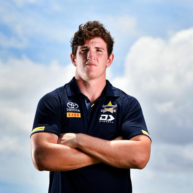 North Queensland Cowboy Ben Condon it tipped for a break out season in 2021. Picture: Alix Sweeney