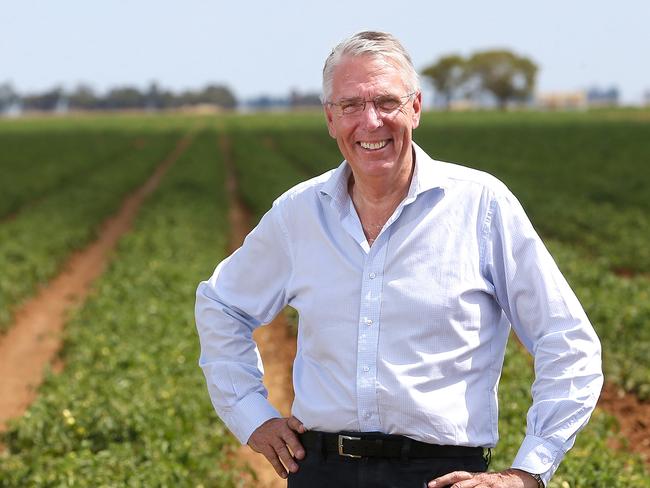 Nationals State MP Peter Walsh is the Member for Murray Plains and leader of the National party. Picture: ANDY ROGERS