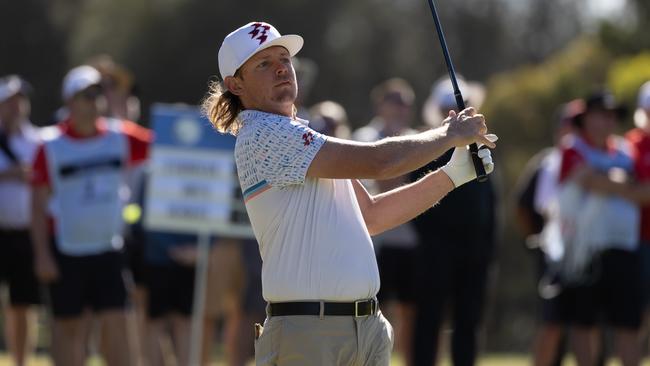 Cameron Smith during the opening round of the NSW Open. Picture: NSW Golf