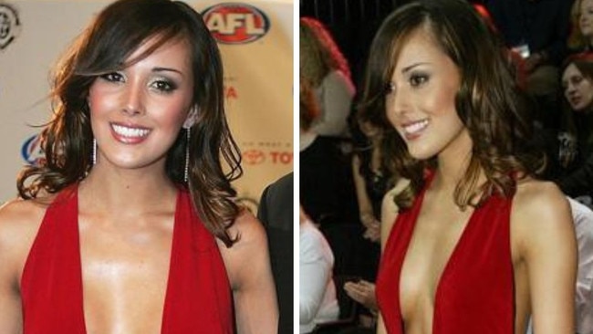 Bec Judd reveals what happened to her famous Brownlows dress. Picture: Supplied