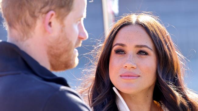 Prince Harry and Meghan Markle were in the Netherlands for the Invictus Games. Picture: Chris Jackson/Getty Images for the Invictus Games Foundation