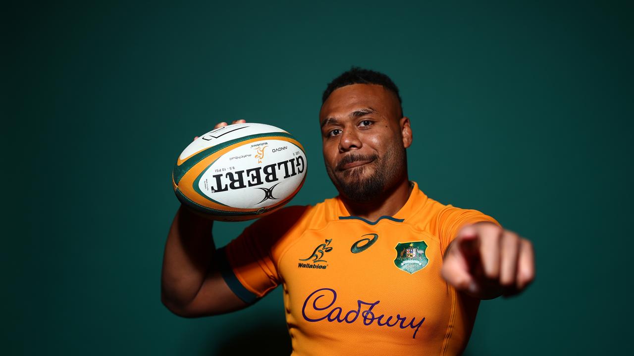 Samu Kerevi says the Wallabies can bounce back from their loss to South Africa. Picture: Chris Hyde/Getty Images