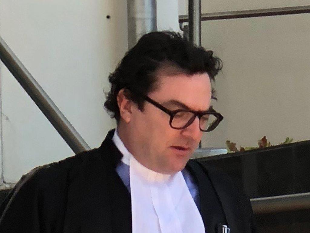 Bruce Kerr is represented by Barrister Andrew Hoare.