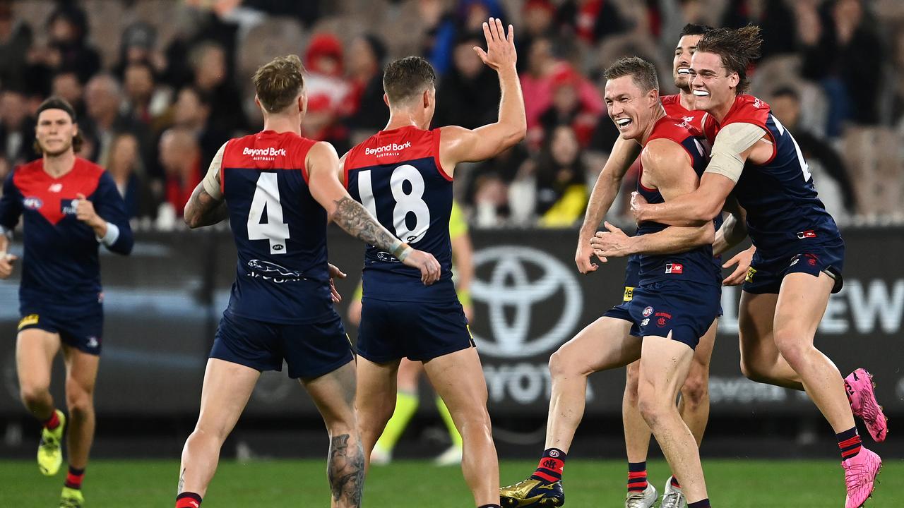 You can’t fault Simon Goodwin and his men, says Mick Malthouse. Picture: Quinn Rooney/Getty Images