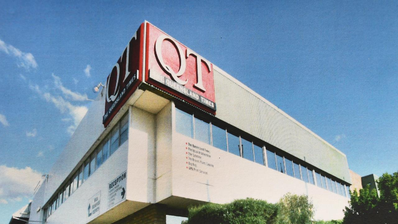 The Queensland Times building at West Ipswich.