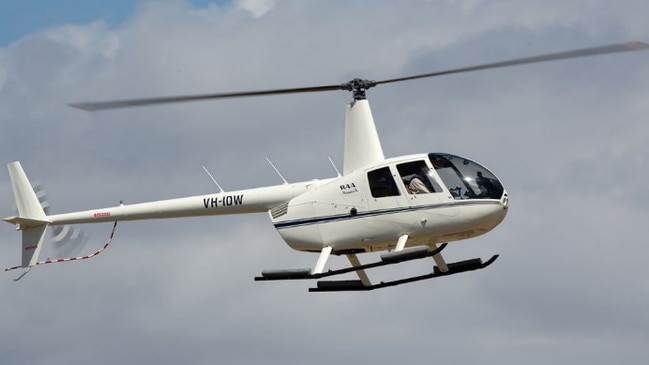 Police appealed for information in relation to a Robinson R44 Raven II bearing call sign VH-IDW, the same chopper that Chris 'Willow' Wilson was in the day he died.