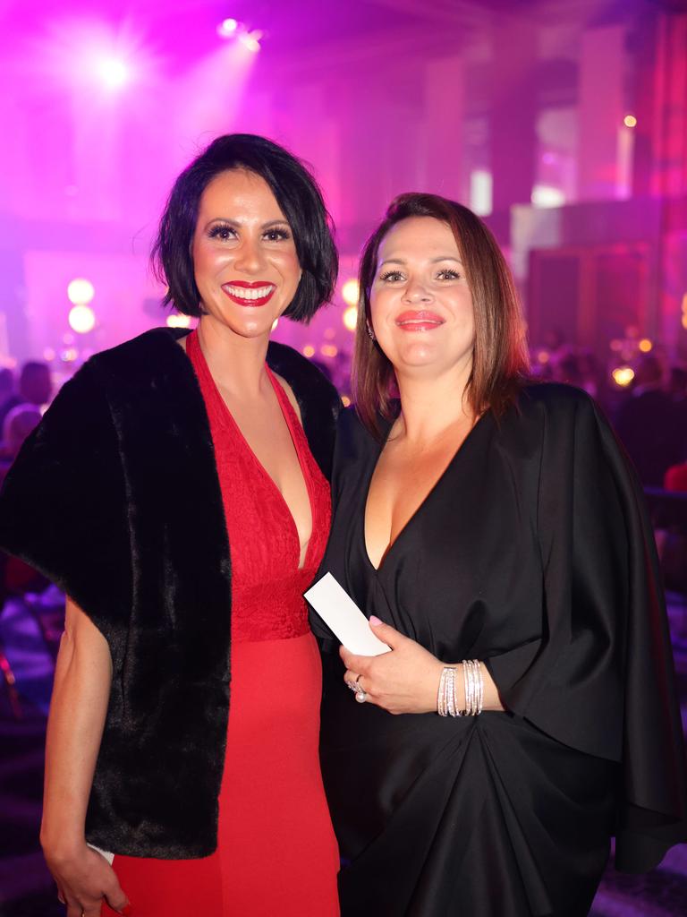 Michelle Calabro and Nicole Phillips at the A.B. Paterson College Foundation Gala Ball at QT Gold Coast for Gold Coast at Large. Picture, Portia Large.