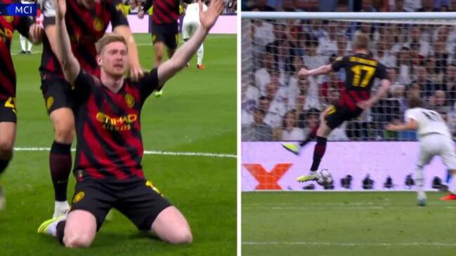 De Bruyne blasts equaliser to save Man City!