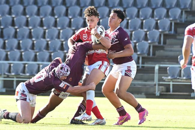 Meninga Cup rugby league grand final between Redcliffe and Burleigh. Saturday May 10, 2025. Picture, John Gass