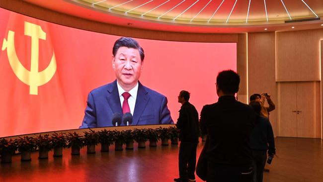 China's President Xi Jinping will capitalise on the disarray in the western alliance this week. Picture: AFP.