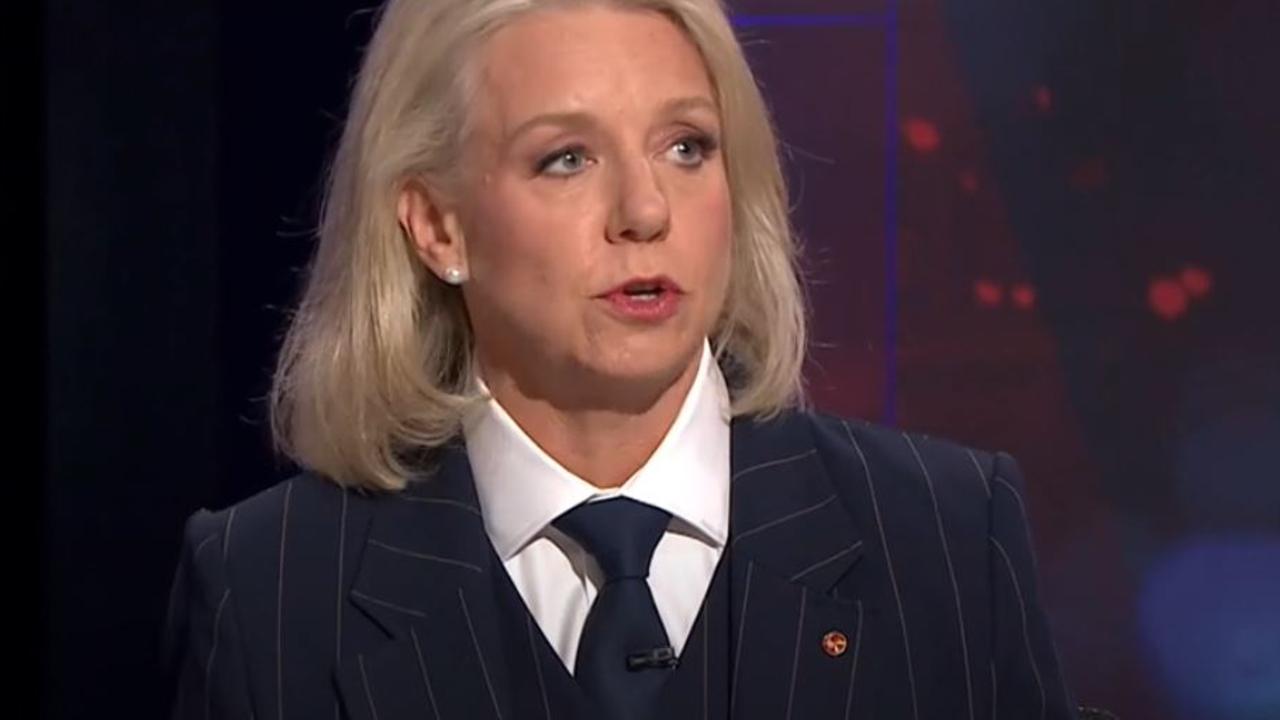 Nationals senator Bridget McKenzie appeared on the show, arguging policies benefitted both women and men. Picture: ABC