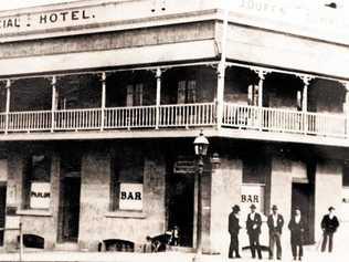 BACK IN THE DAY: The Commercial Hotel, circa 1900s. Picture: Contributed