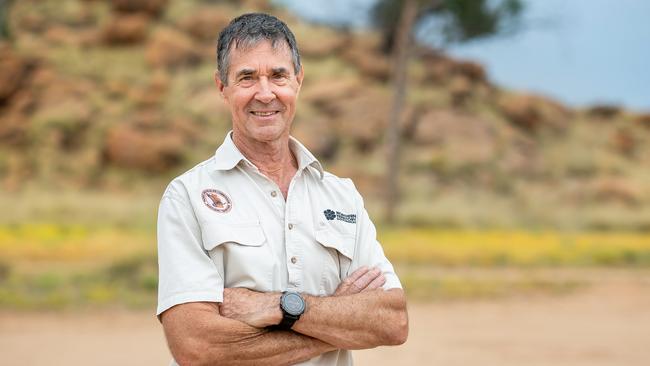 NT Parks and Wildlife Chris Day received the prestigious Tourism Minister's Perpetual Trophy at the 2024 Brolga Northern Territory Tourism Awards.