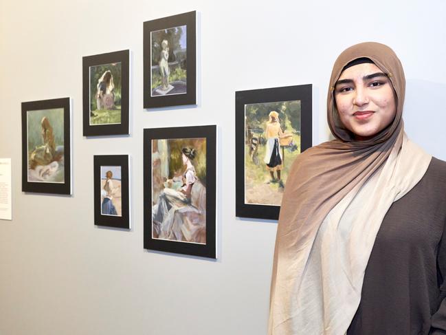 Fatima Tayyab, St Marys Senior High School. Picture: Art Gallery of New South Wales/Mim Stirling