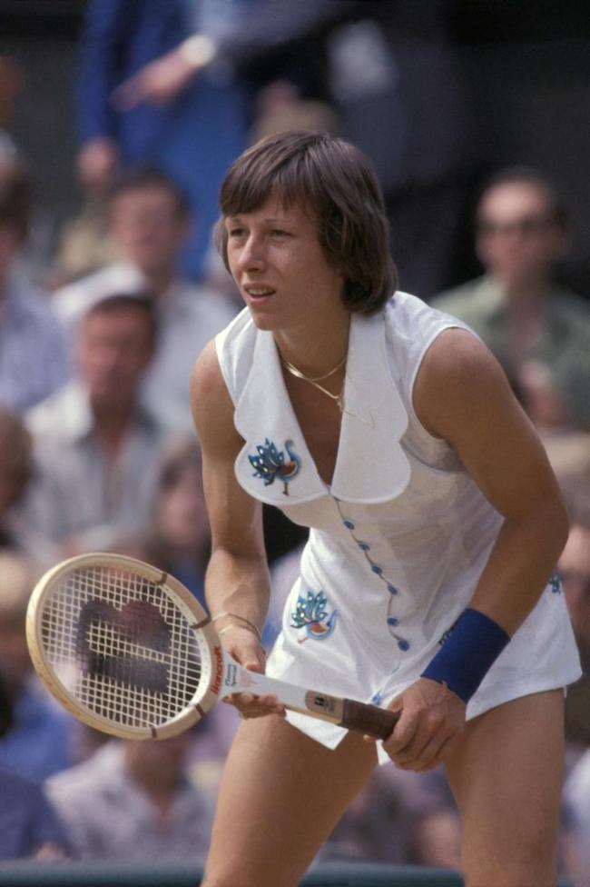 9. Martina Navratilova (USA) — 18 major titlesTitle record-holder of the Open Era, Navratilova holds 167 career titles across singles, doubles and mixed doubles. She also holds the record for career Wimbledon titles, winning the tournament nine times.