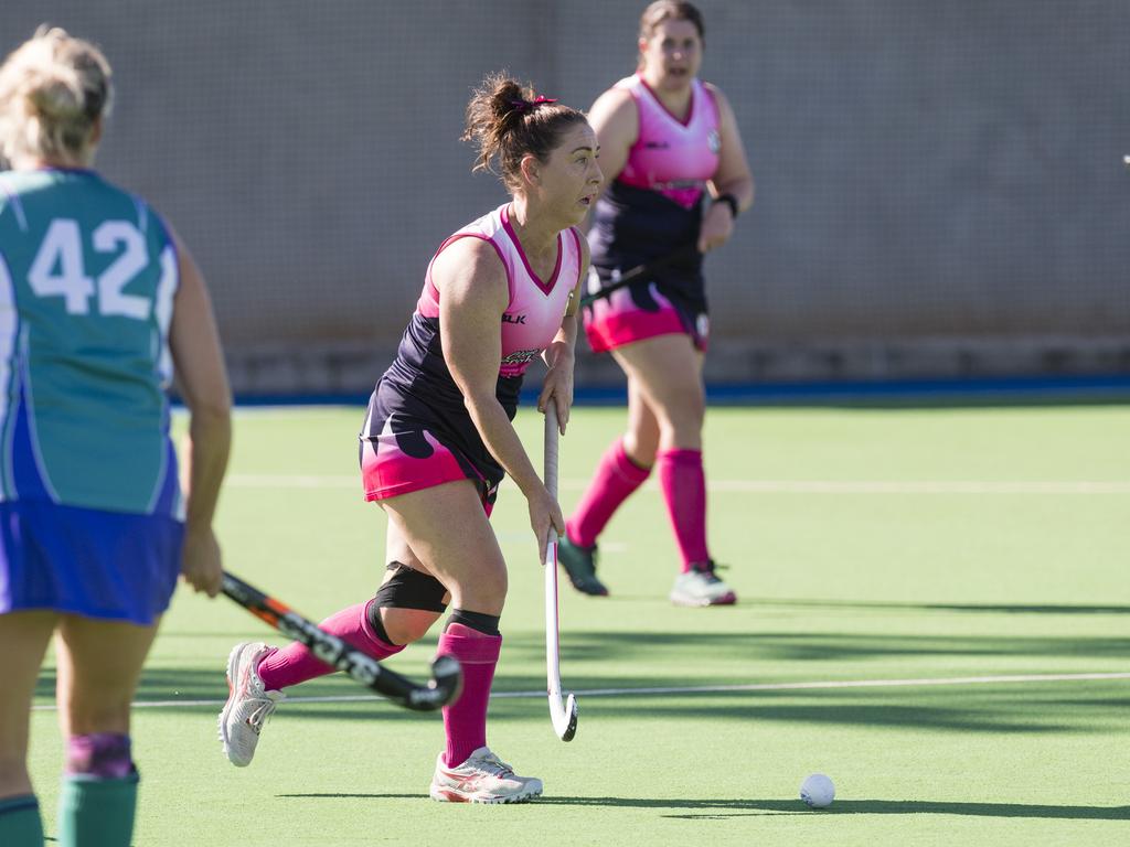 Rachel Macready of Toowoomba 1 against Tweed 1.