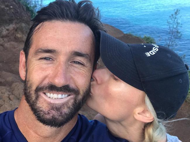 NRL 2022: Matthew Johns wife sledge to Andrew Johns, wife Trish, partner  Kate Kendall