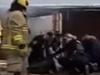 House fire chaos: Woman and police officer hospitalised