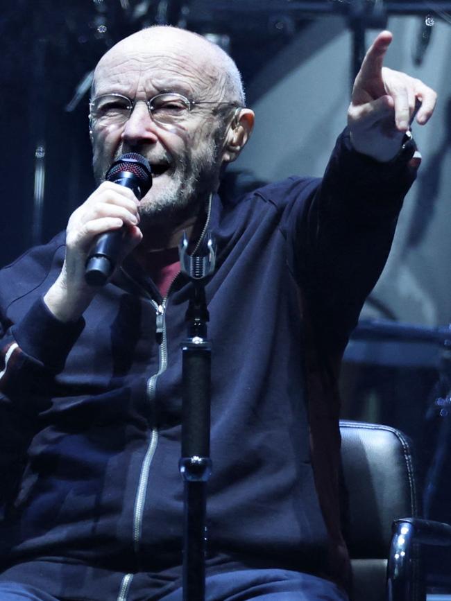 Phil Collins. Picture: Thomas Coex/AFP