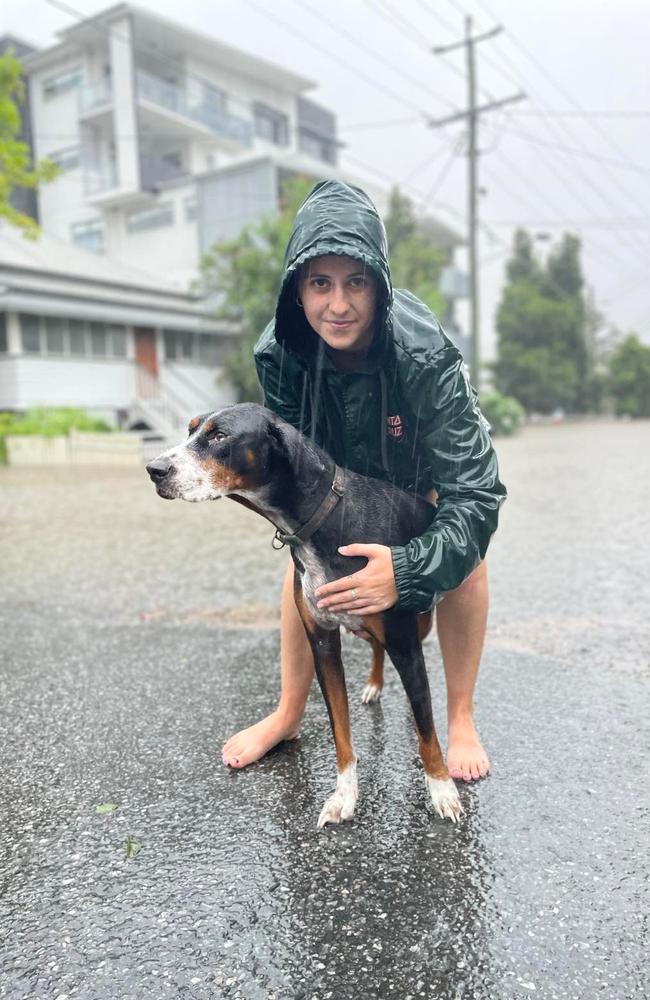 Grace Coubrough with Daisy. Picture: Felicity Ripper