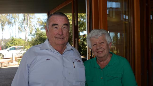 Leo and Glenda Geraghty.Photo Barclay White / South Burnett Times