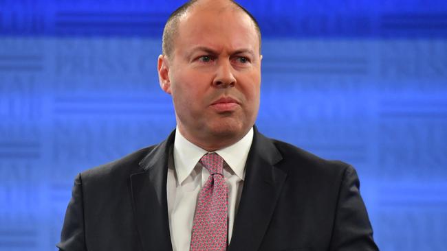 Josh Frydenberg is receiving 24-7 security – a first for an Australian treasurer. Picture: AAP