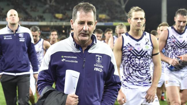 Ross Lyon has been sacked by Fremantle.