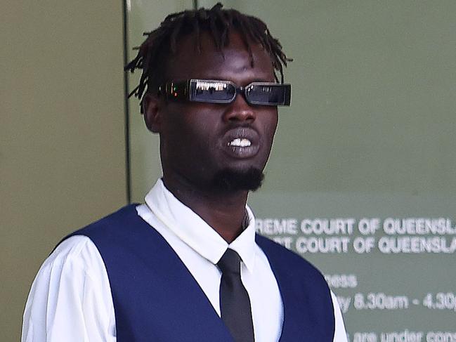 BRISBANE, AUSTRALIA - NewsWire Photos NOVEMBER 14, 2024: Rami Joseph Eresto leaves the Brisbane Supreme Court after testifying in the murder trial of Girum Mekonnen. Picture: NewsWire/Tertius Pickard