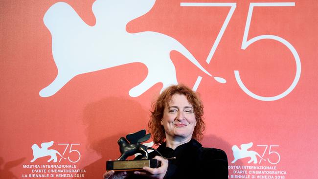 Director of the film Jennifer Kent was present during the screening of her movie. Picture: Filippo Monteforte/AFP