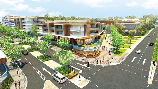 A new master plan has been released for the Carseldine Urban Village project.